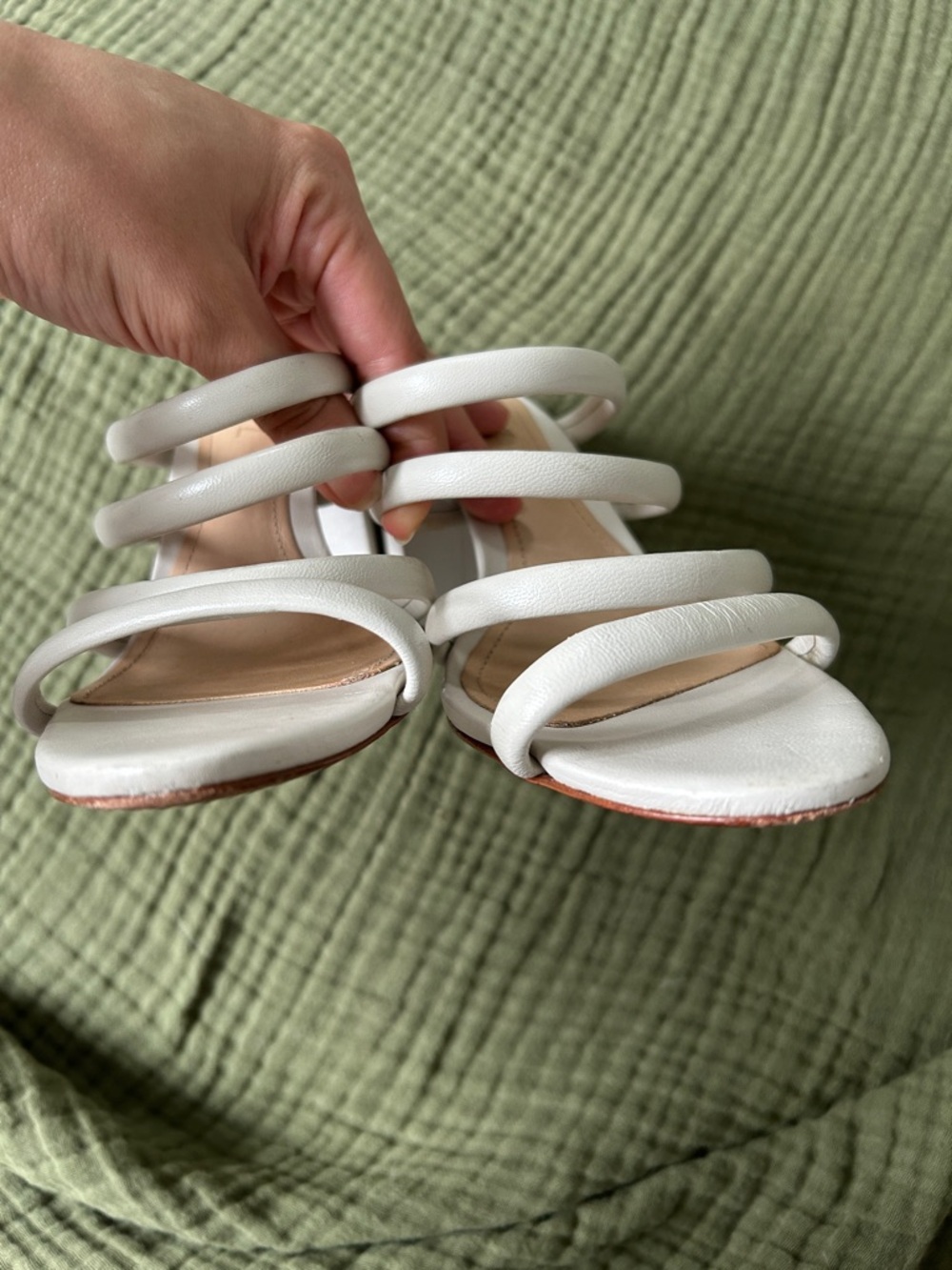 Schutz Strappy Block Heel Sandal - Picture 6 of 6